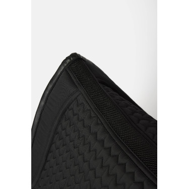 Tapete de sela em veludo B Vertigo Velvet Beleza negra Preto