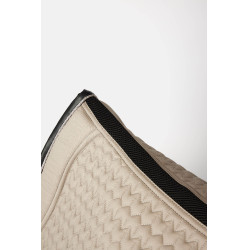 Tapete de sela em veludo B Vertigo Velvet Inscrutável Bege