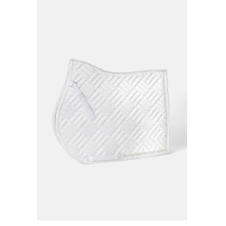 Manta de sela mista Horze Aachen Branco / azul turquesa