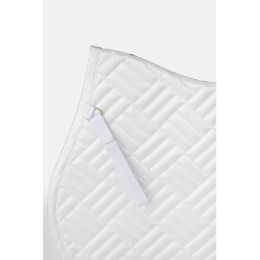 Manta de sela mista Horze Aachen Branco / azul turquesa