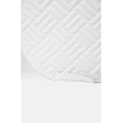 Manta de sela mista Horze Aachen Branco / azul turquesa