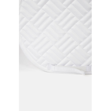 Manta de sela mista Horze Aachen Branco / azul turquesa