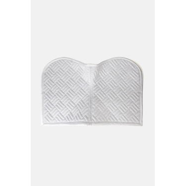 Manta de sela mista Horze Aachen Branco / azul turquesa