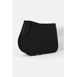 Manta de sela de salto B Vertigo Fusion Beleza negra Preto