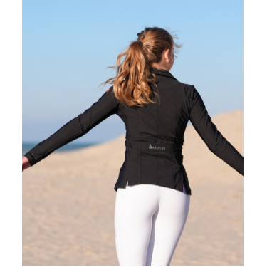 Casaco de concurso Le Sabotier Georgette feminino Preto