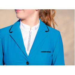 Casaco de concurso Le Sabotier Georgette feminino Verde petróleo