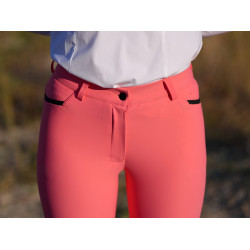Calça Le Sabotier Victorine feminina Coral Vermelho