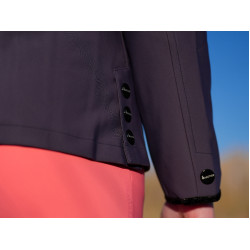 Parka técnica repelente à água Le Sabotier Huguette feminina Tinta Preto