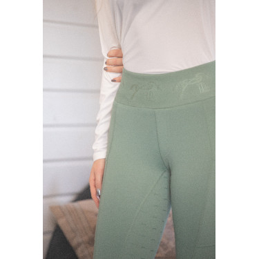 Legging Delphe Pénélope Verde sálvia Legging Delphe Pénélope Verde sálvia