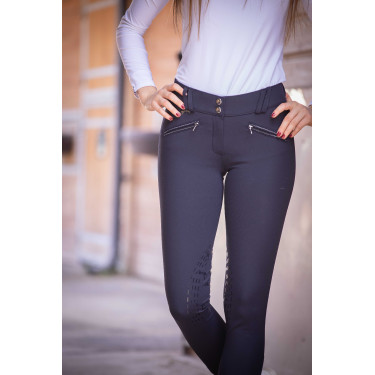 Calça de equitação Pénélope Rocky Stone Branco