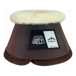 Clocheiras de lã Veredus Safety Bell leves Castanho
