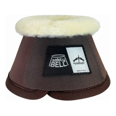 Clocheiras de lã Veredus Safety Bell leves Castanho
