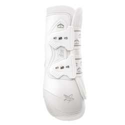 Guétras de dressage Veredus Absolute Elastic posteriores Branco Guétras de dressage Veredus Absolute Elastic posteriores Branco