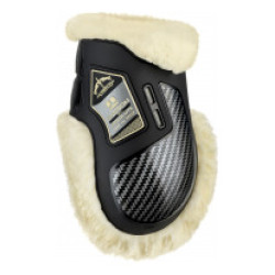 Proteções de boleto em lã Veredus Carbon Gel Absolute Preto