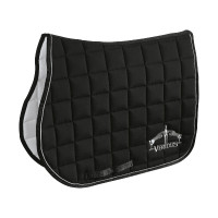 Tapete de sela Veredus Microfiber Jumping Preto