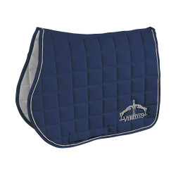 Tapete de sela Veredus Microfiber Jumping Prazer azul Tapete de sela Veredus Microfiber Jumping Prazer azul