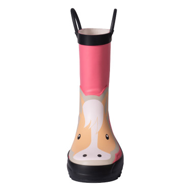 Botas de borracha HKM Maui criança Rosa