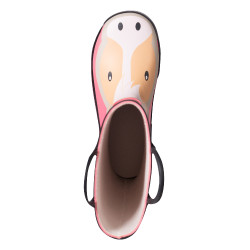 Botas de borracha HKM Maui criança Rosa