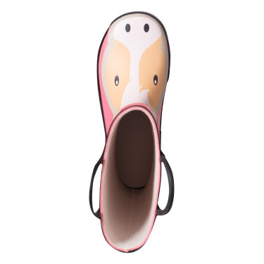 Botas de borracha HKM Maui criança Rosa