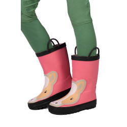 Botas de borracha HKM Maui criança Rosa