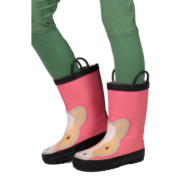 Botas de borracha HKM Maui criança Rosa