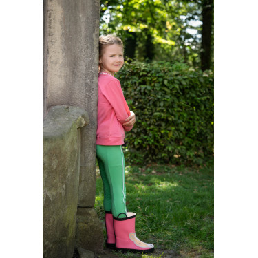 Botas de borracha HKM Maui criança Rosa