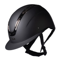 Capacete HKM Kaida Preto / prateado