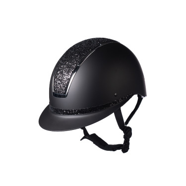 Capacete HKM Lady Shield Elegant Preto / prateado