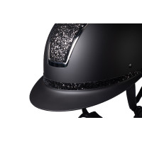 Capacete HKM Lady Shield Elegant Preto / prateado