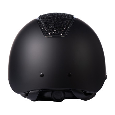 Capacete HKM Lady Shield Elegant Preto / prateado