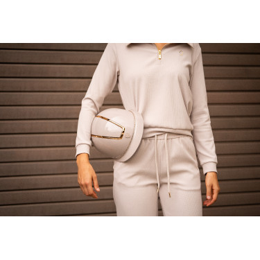 Capacete Lauria Garrelli Limone Cinza / bege Capacete Lauria Garrelli Limone Cinza / bege