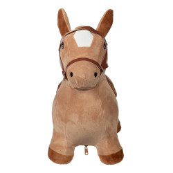 Cavalo saltador HKM infantil Castanho claro