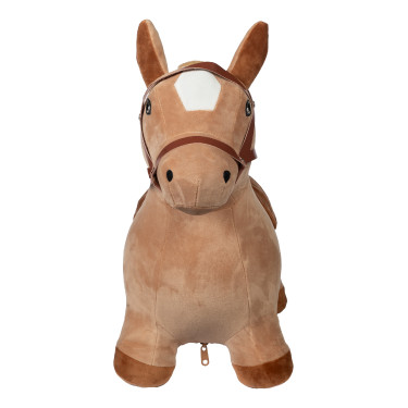 Cavalo saltador HKM infantil Castanho claro