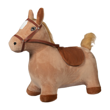 Cavalo saltador HKM infantil Castanho claro