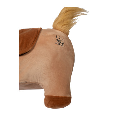 Cavalo saltador HKM infantil Castanho claro