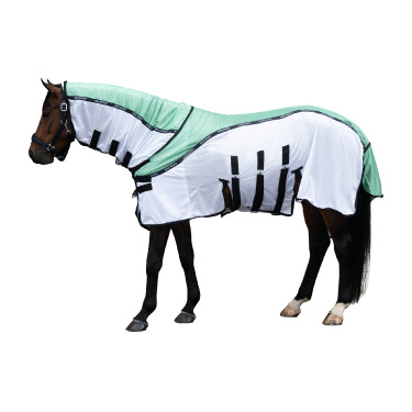 Capa anti-moscas HKM Light Verde / branco