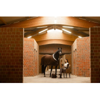 Manta de secagem Lauria Garrelli Arezzo Castanho escuro