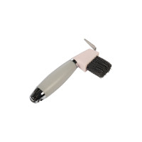 Curetas de casco HKM Gel Rosa claro / cinza claro