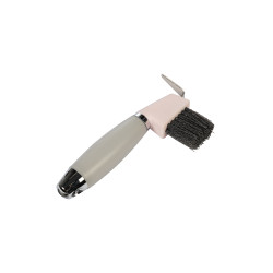 Curetas de casco HKM Gel Rosa claro / cinza claro
