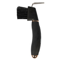 Cureta para casco HKM Soft Preto / dourado rosé Cureta para casco HKM Soft Preto / dourado rosé