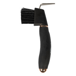 Cureta para casco HKM Soft Preto / dourado rosé