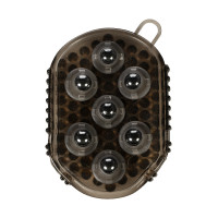 Luva de massagem HKM Flip Preto