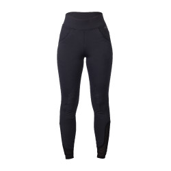 Legging HKM Tammy com baselhas de silicone para mulher Azul profundo Legging HKM Tammy com baselhas de silicone para mulher Azul profundo