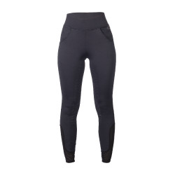 Legging HKM Tammy com fundo integral em silicone para mulher Azul profundo Legging HKM Tammy com fundo integral em silicone para mulher Azul profundo
