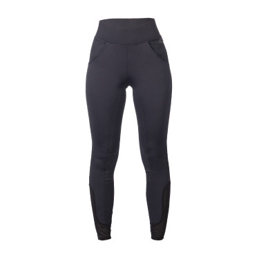 Legging HKM Tammy com fundo integral em silicone para mulher Azul profundo Legging HKM Tammy com fundo integral em silicone para mulher Azul profundo