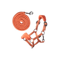 Caveção com polar HKM Hobby Horse Laranja