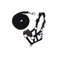 Caveção com polar HKM Hobby Horse Preto