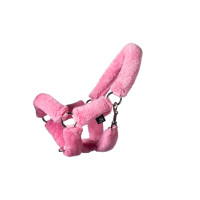 Cabeçada HKM com pele sintética Hobby Horse Rosa