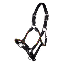 Cabeçada HKM Neon Flash Preto