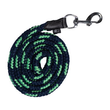 Longe HKM Maui com mosquetão Azul escuro / verde Multicolor